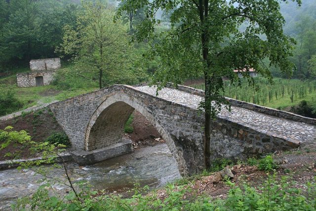 The old bridge that is considered the most beautiful in Serbia: It used ...